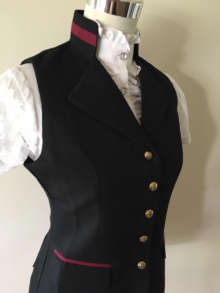 Custom HRCAV High Collar Vest – LP Designs Australia