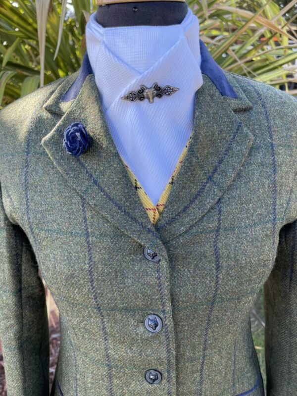 Childs Tattersall Waistcoat/Mustard - Image 5
