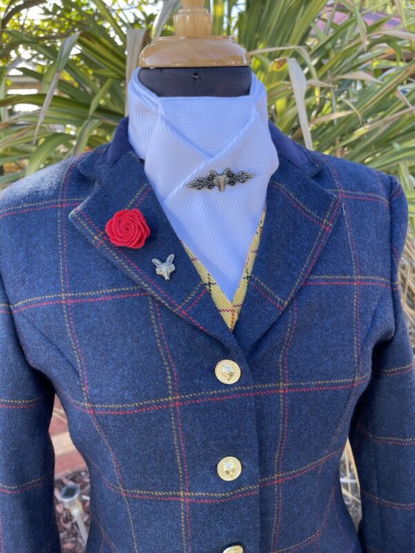 Childs Tattersall Waistcoat/Mustard - Image 4