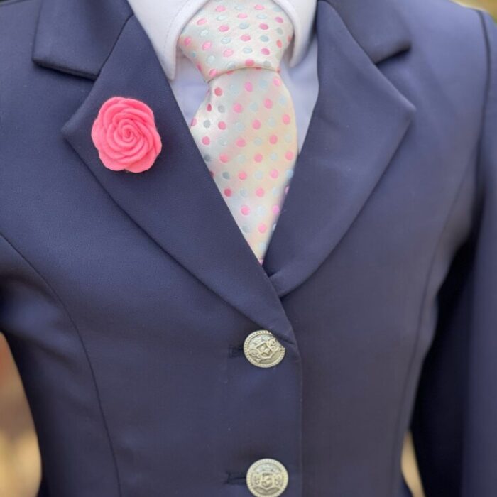 Childs Navy Stretch / Zip Button Closure - Image 3
