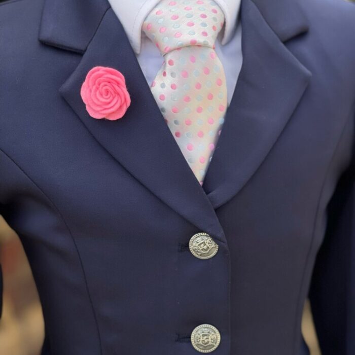 Childs Navy Stretch / Zip Button Closure - Image 4