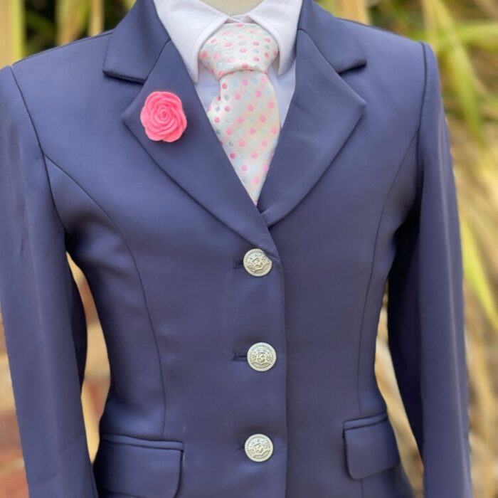 Childs Navy Stretch / Zip Button Closure - Image 5