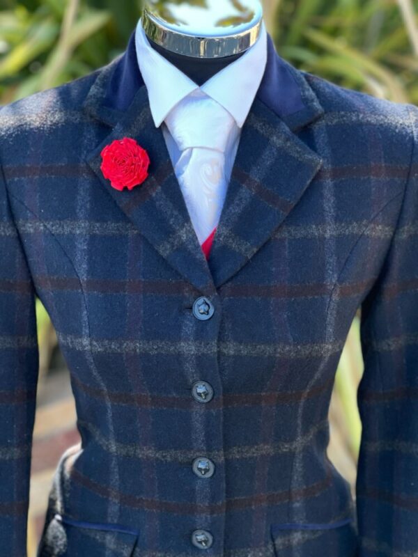 Navy Tweed/Navy Trim & Buttons (Size 6) - Image 3