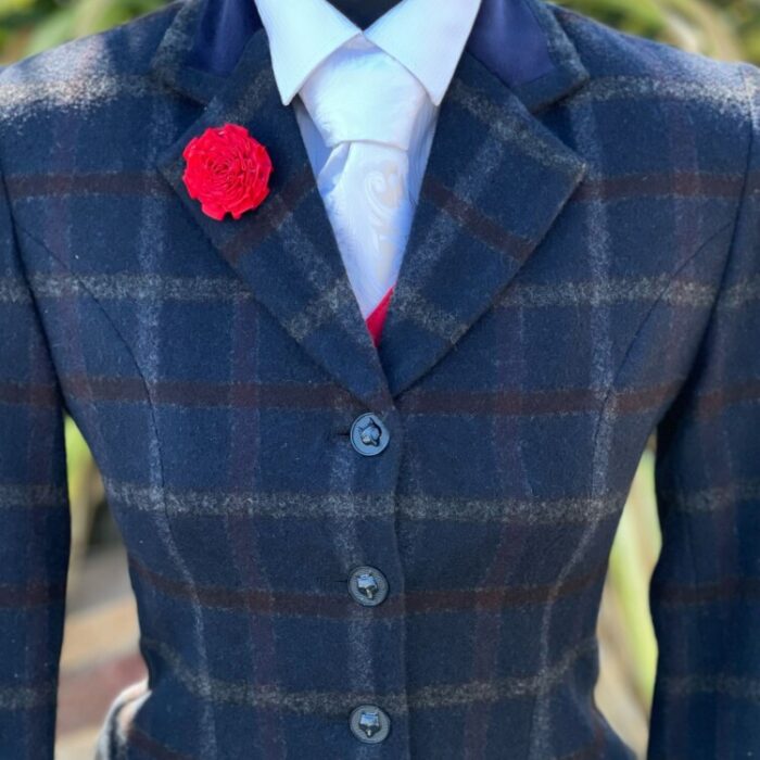 Navy Tweed/Navy Trim & Buttons (Size 6) - Image 3