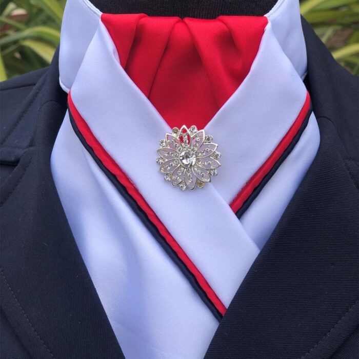 White/Red/Navy Stock