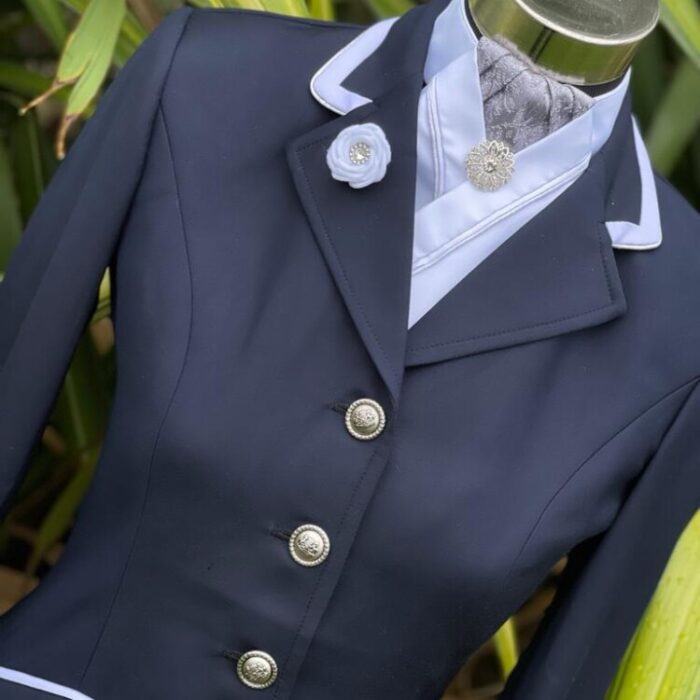 Navy Classic Jacket/White trim