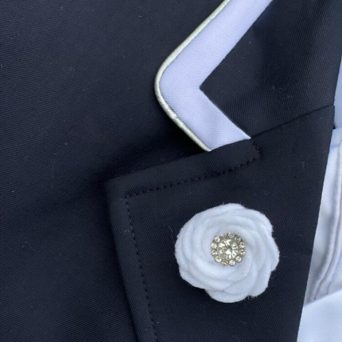 Navy Classic Jacket/White trim - Image 3