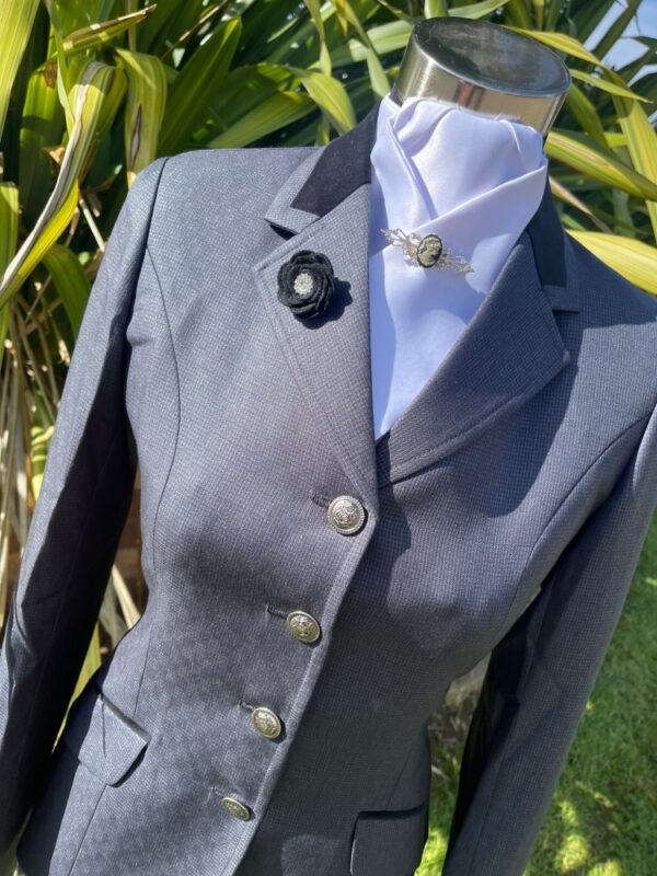Grey Shimmer/Black Trim (Size 8 & 10)