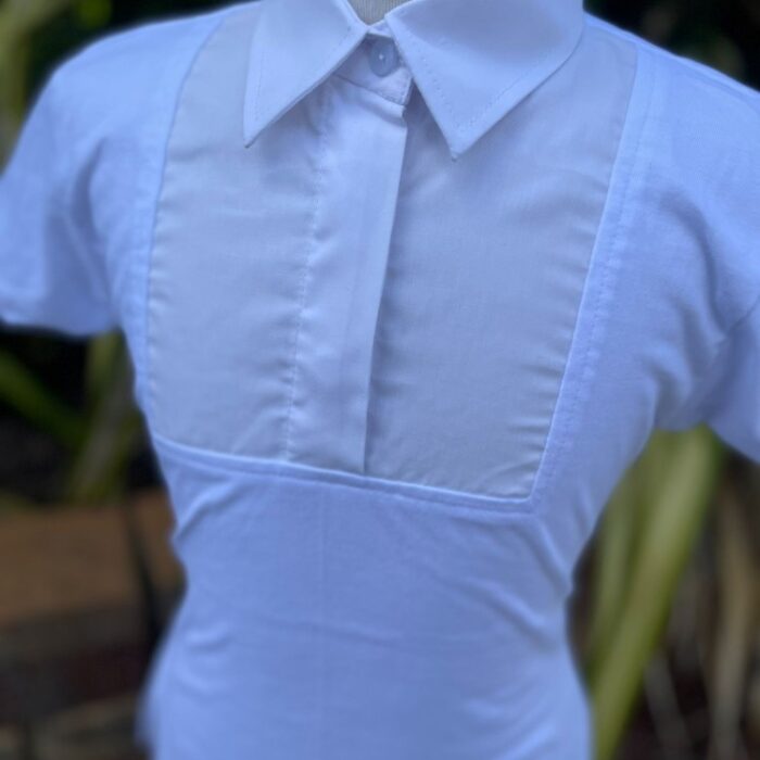 Child’s White Collared Shirt - Image 2