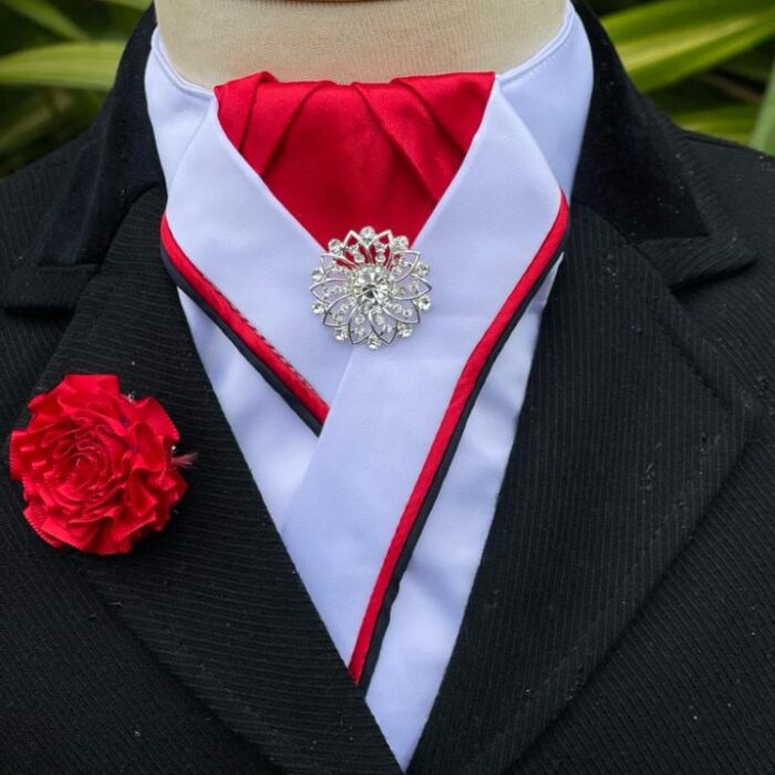 White/Red/Navy Stock - Image 3