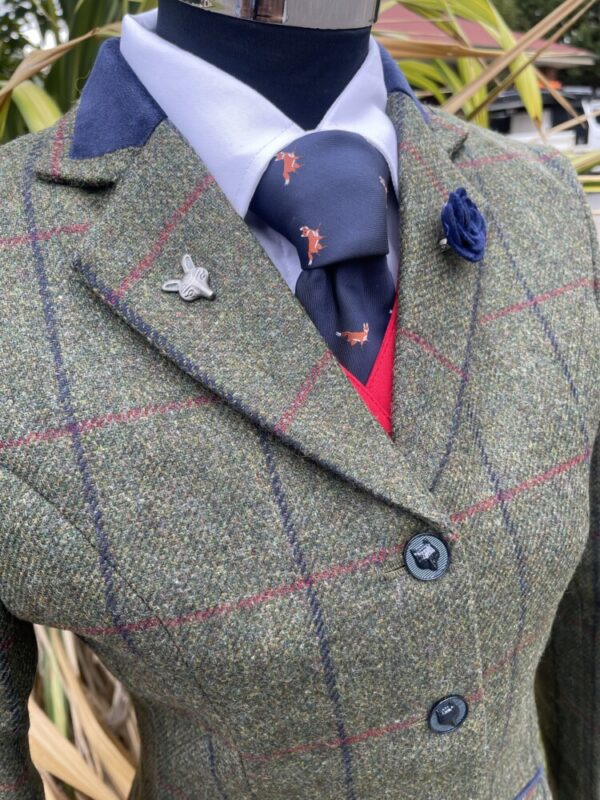 Olive Tweed/Jalapeno Windowpane - Image 4