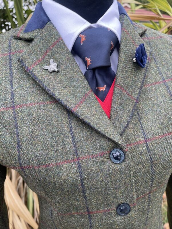 Olive Tweed/Jalapeno Windowpane - Image 2