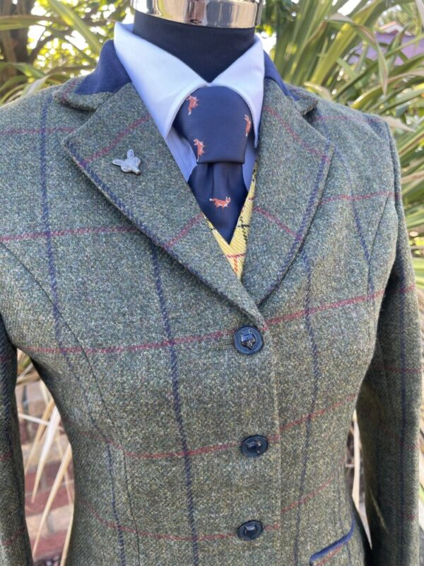 Olive Tweed/Jalapeno Windowpane
