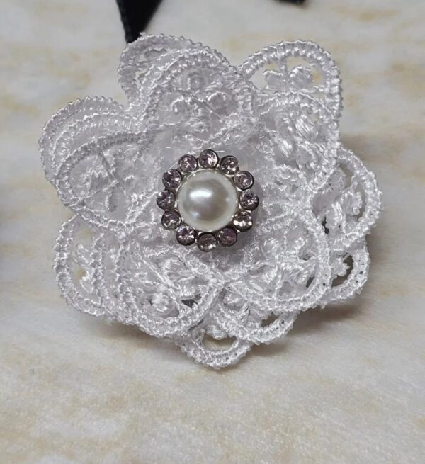 Lace Lapel Pin - Image 3
