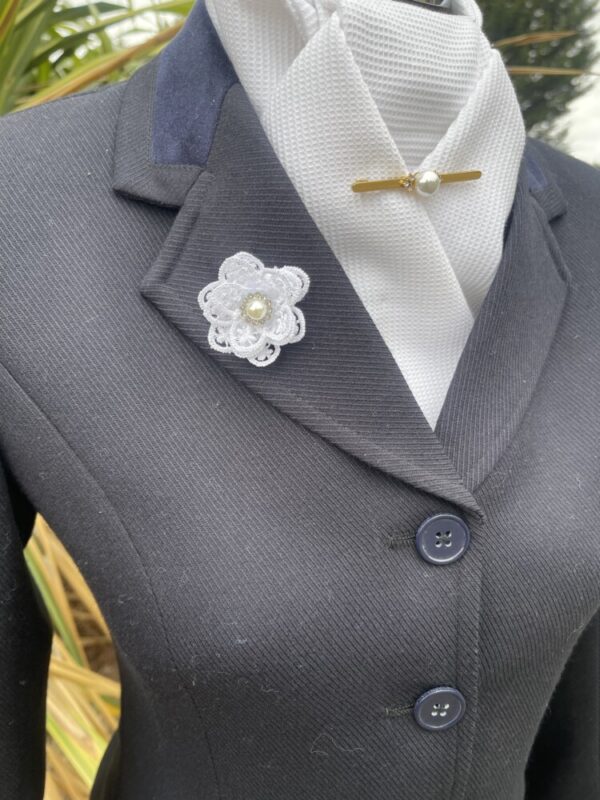 Lace Lapel Pin